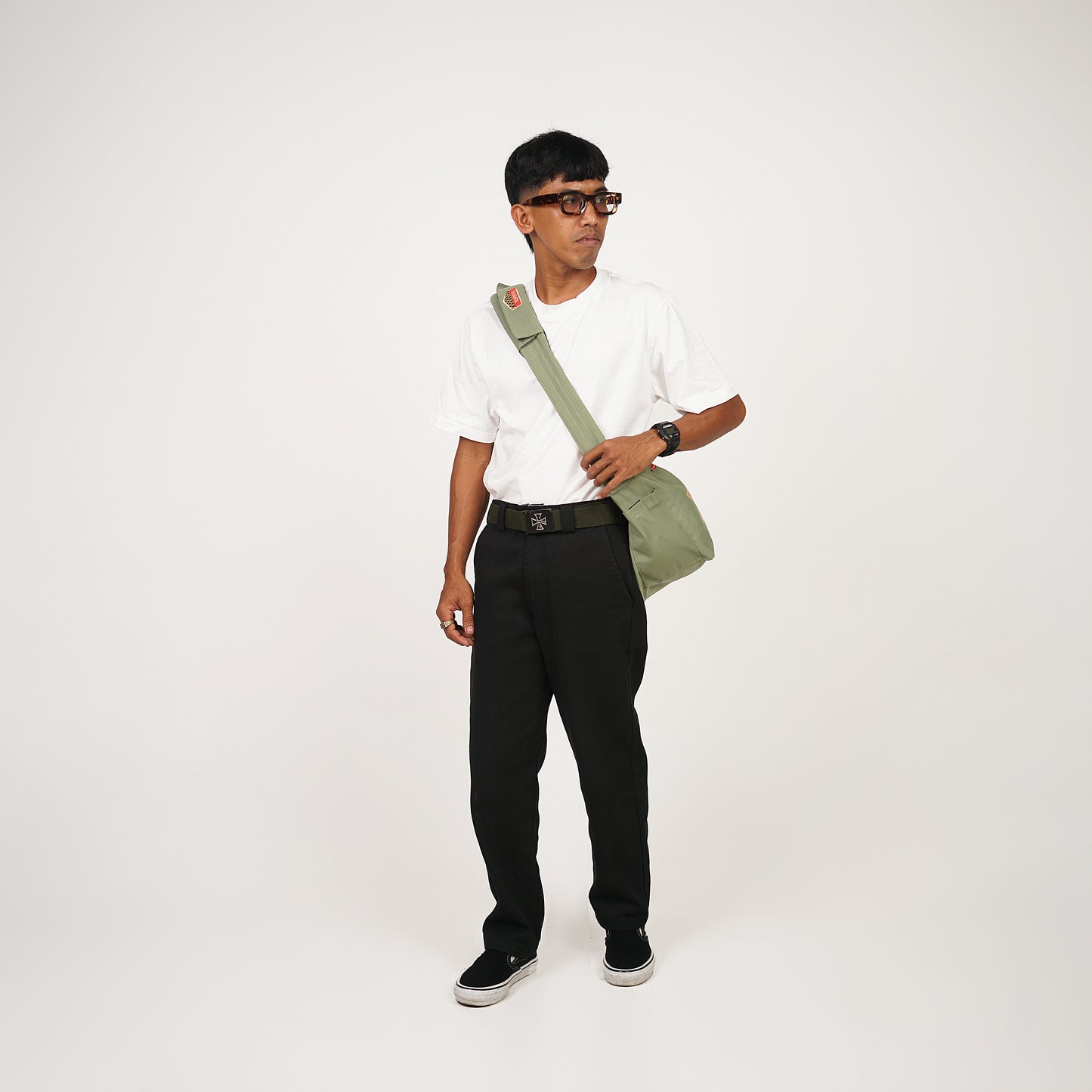 Freeman 3.0 sling bag misty green