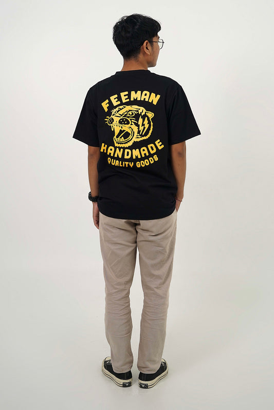 Barangantik T shirt Tiger Freedom Black