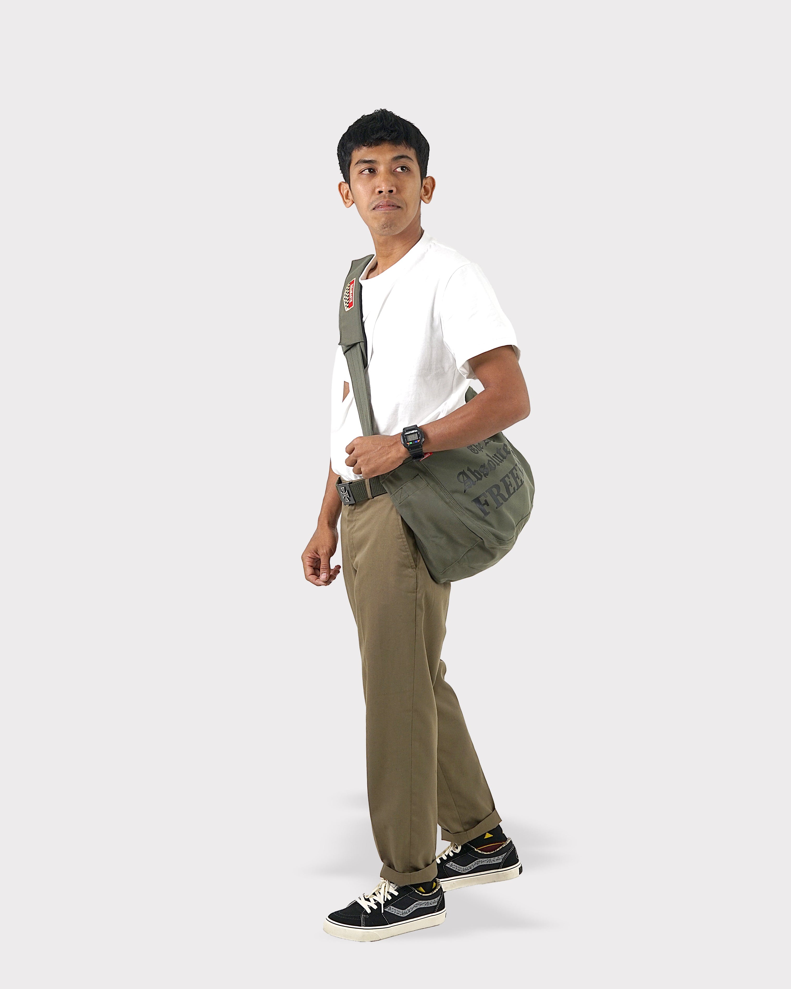 Barangantik Sling Bag Canvas Freeman II